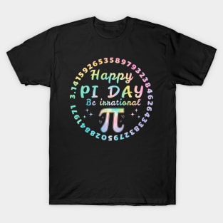 Happy Pi Day Funny Math Coach Teacher Pi Day Coquette Bow T-Shirt